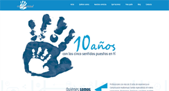 Desktop Screenshot of con5sentidos.com