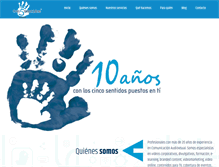 Tablet Screenshot of con5sentidos.com
